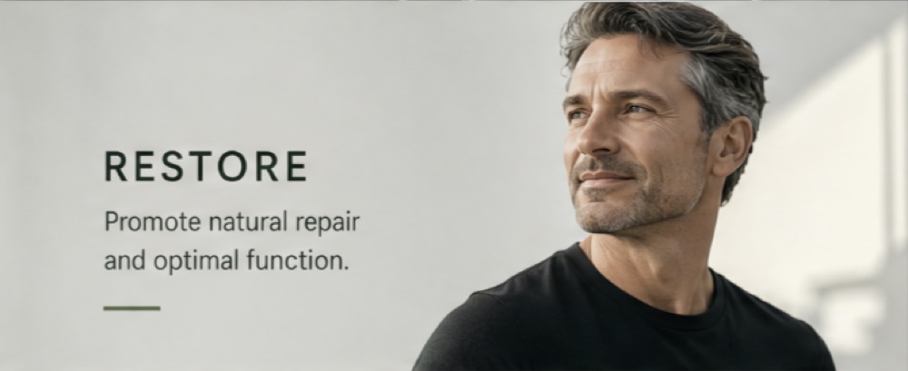 Restore — promote natural repair and optimal function