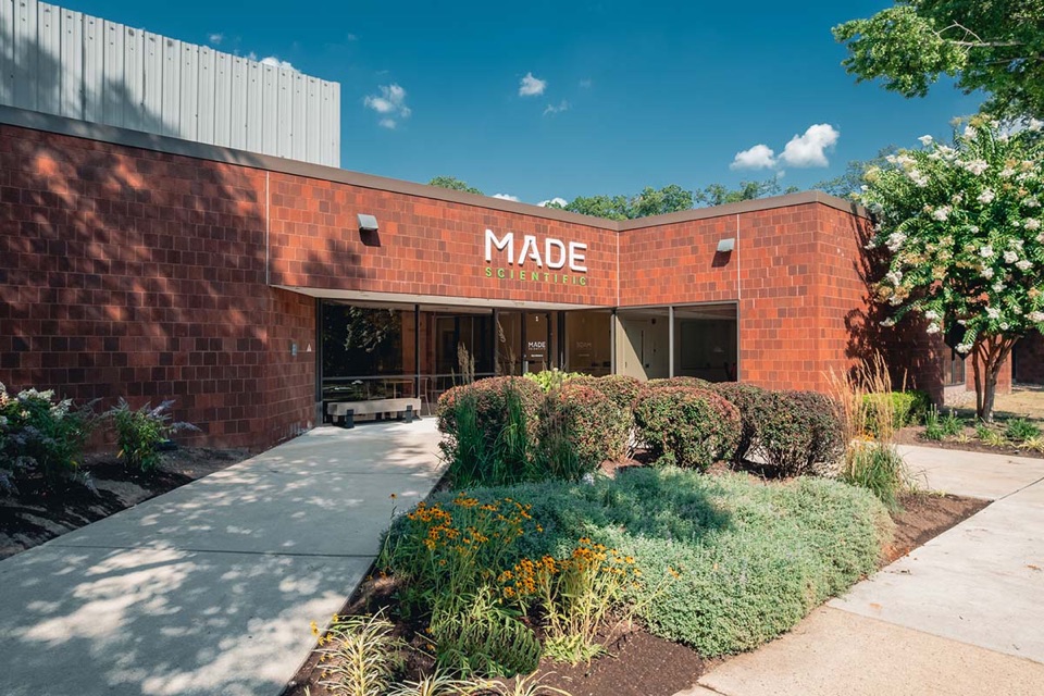Made Scientific manufacturing facility in Princeton, New Jersey